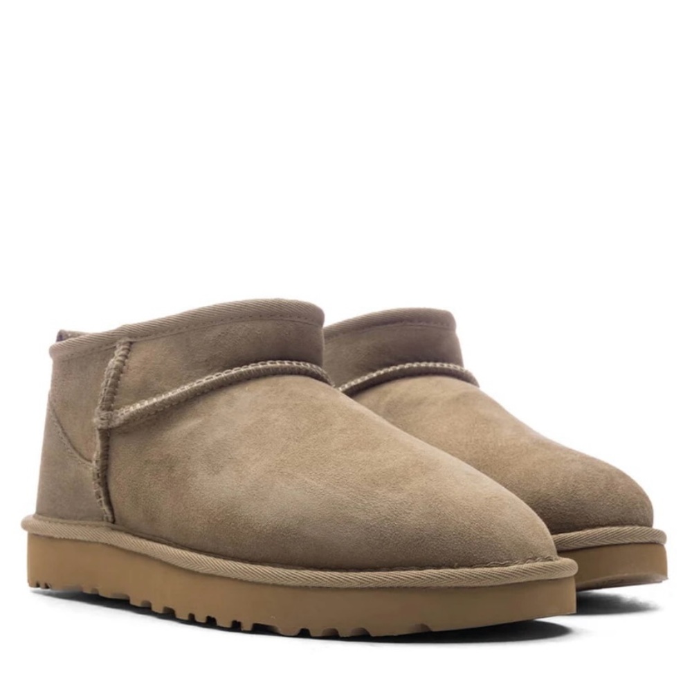 UGG Taupe Women's Classic Ultra Mini Boot.  Size 9 Boot